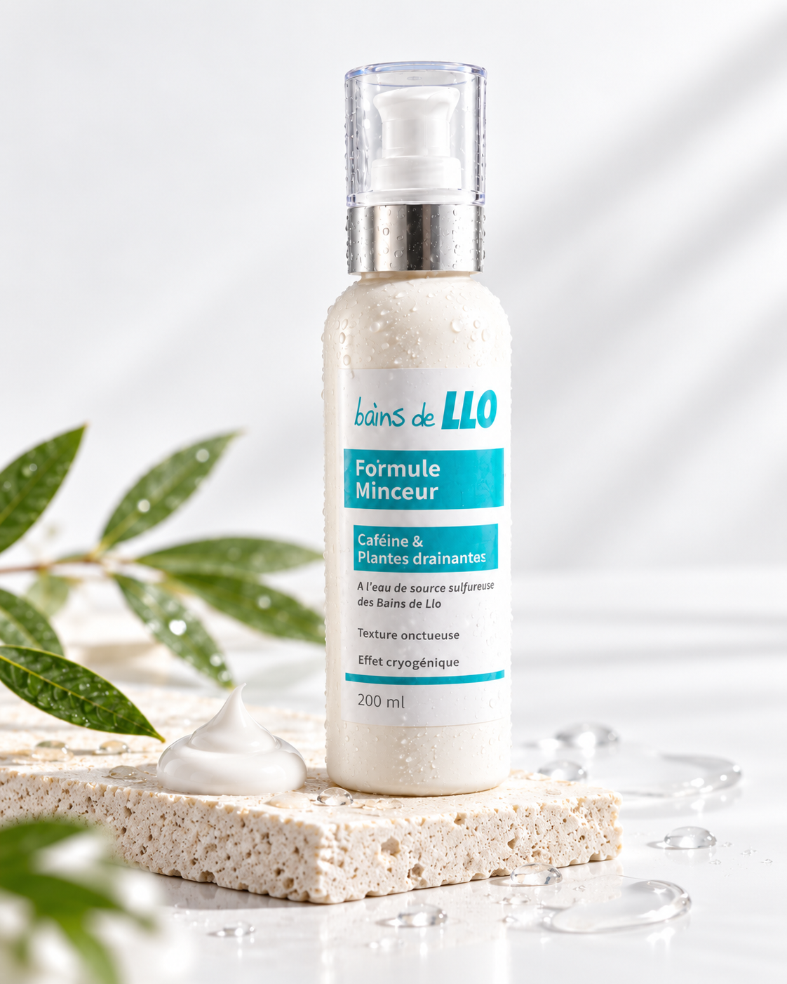 Énergie Minceur 200 ml, soin corporel des Bains de Llo